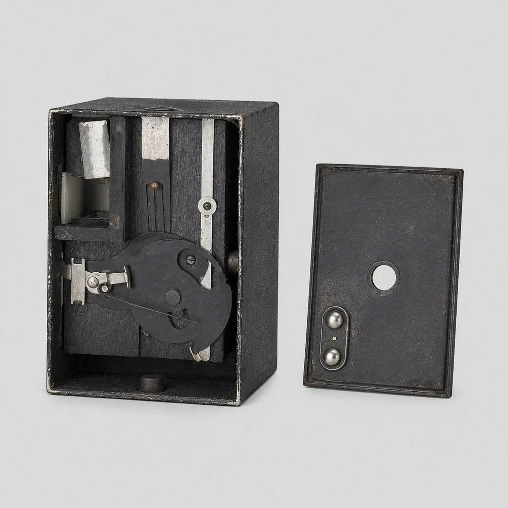 Antique Kodak No. 2 Brownie Model B Box Camera 1904-1907 Vintage 120 Film